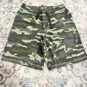 Cat & Jack Green Camo Kids Shorts